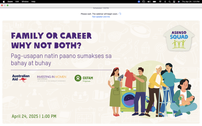 “Family or Career? Why Not Both?”: New Campaign Pushes for Equal Sharing of Housework in Pinoy Homes